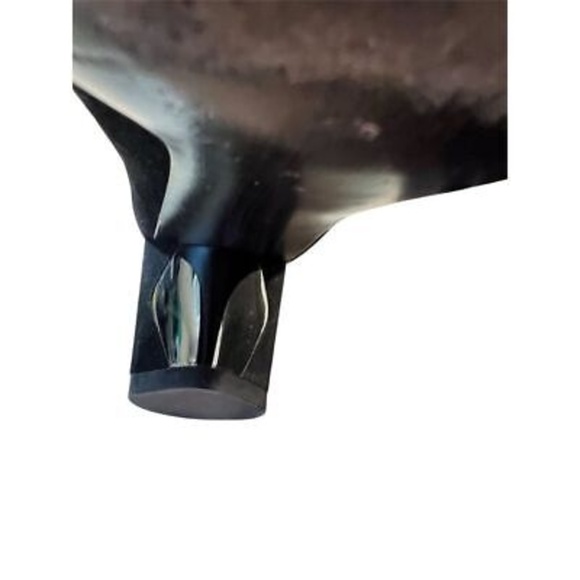 Stuart Weitzman Women's Black Suede Block Heel Pumps Size 6 Casual Office Party - Picture 10 of 16